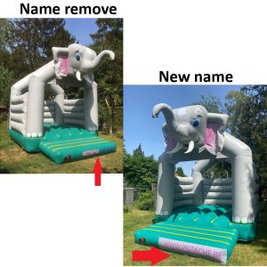 inflatable owner name remove
